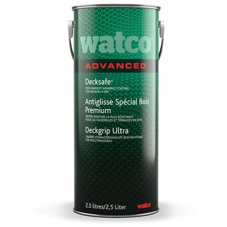 Watco Deckgrip Ultra, zweikomponentiges Polyaspartikharz, 2,5L