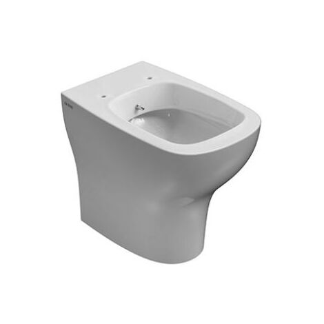 Water/bidet Argento filomuro cm. 57x37 bianco lucido di Ceramica