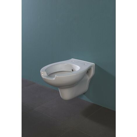 Water/bidet Confort sospeso con apertura cm. 55x37,5 in ceramica