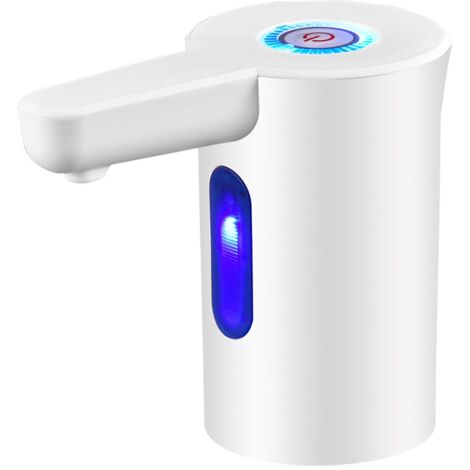 Water Bottle Dispenser Automatic Highly Efficient Smart Sensing White Water Dispenser Pump for Home Camping Office