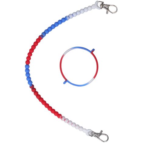 Water Bottle Handle Strap Portable Reliable Multifunctional 37cm Silicone Water Bottle Sling for Outdoor Colorful