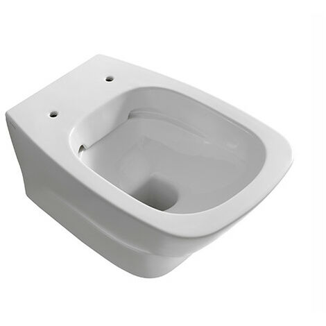 Water Daily sospeso senza brida (rimless) cm. 53x37 bianco di