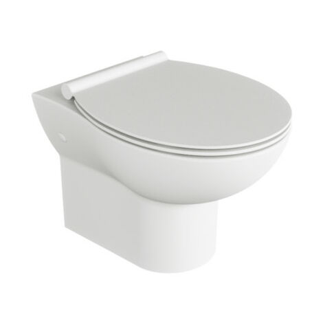 Water Fast sospeso cm. 51x37,5 bianco lucido di Ceramica Azzurra