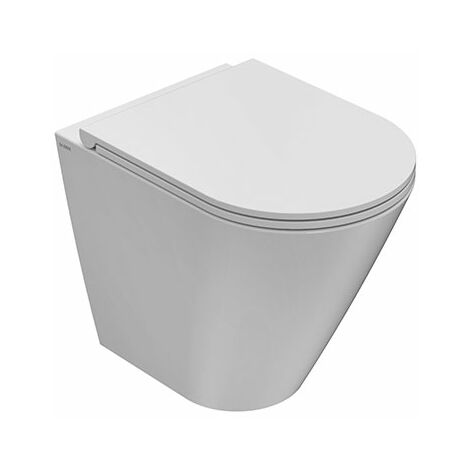 Water Forty3 filomuro cm. 52x36 bianco lucido di Ceramica Globo