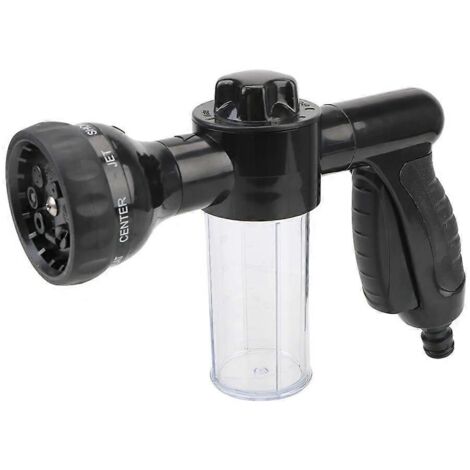 Water Gun Portable Auto Foam Lance Nozzle Jet Wash Tools Cleaning Tool 3 Grades Adjustable Car Washer Sprayer High Pressure