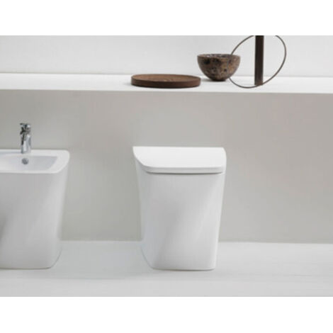 Water Hera filomuro cm. 57x38 bianco lucido di Ceramica Azzurra