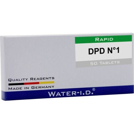 WATER-I.D. Water ID 50 Tabletten DPD N°1 für FlexiTester Tablettes