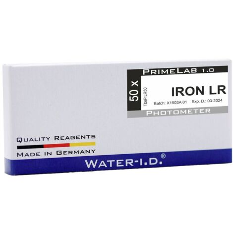 Water ID Kit de 50 tablettes de test en cuivre C543312