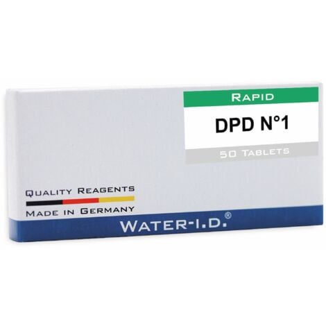 WATER-I.D. Water ID 50 Tabletten DPD N°1 für PoolLAB Tabletten