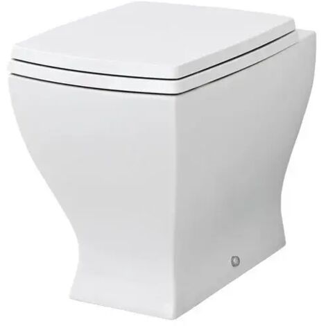 Water Jazz filomuro cm. 54x36 bianco lucido con fissaggio incluso