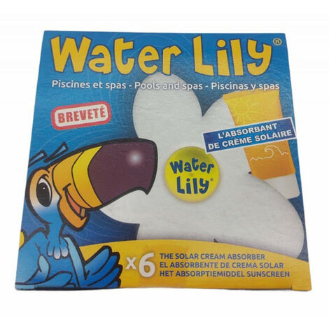 water lilly -une boite de 6 Absorbant spécifique des résidus gras - toucan