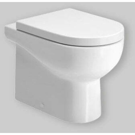 Water Nuvola filomuro rialzato scarico traslato cm. 55x35 bianco