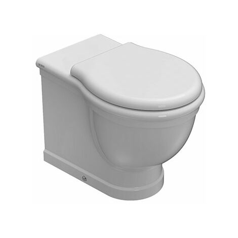 Water Paestum filomuro cm. 57x38 bianco lucido di Ceramica Globo