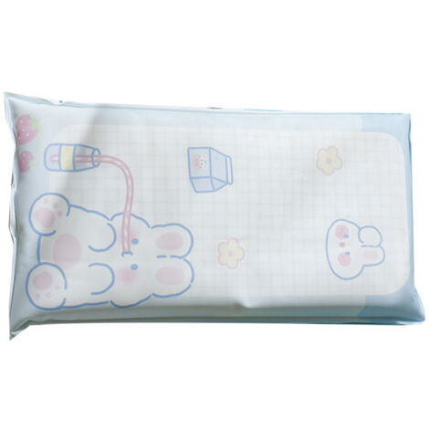 Water Pillow Summer Cartoon Cooling Pillow for Student Naps Ice Crystal Gel Filling Pad Drinking Bunny