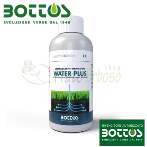 Water Plus - Agente surfattante ed umettante per prato da 1 litro