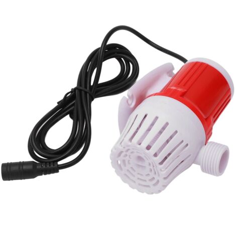 Water Pump, 1200L/H 20W DC12V Submersible Pump Ultra Quiet Fountain Pump with 16.4ft Height Fountain Water Pump Aquarium Pump