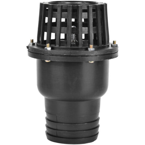 Water Pump Accessories PVC Check Valve Bottom Valve Water Pump Filter for Liquid Machine(3")