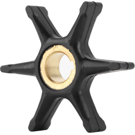 Water Pump Impeller Outside of Engine Replacement Copper Rubber for Johnson OMC 9.5 10 377178 775519 18-3003 with Easy Installation Design.