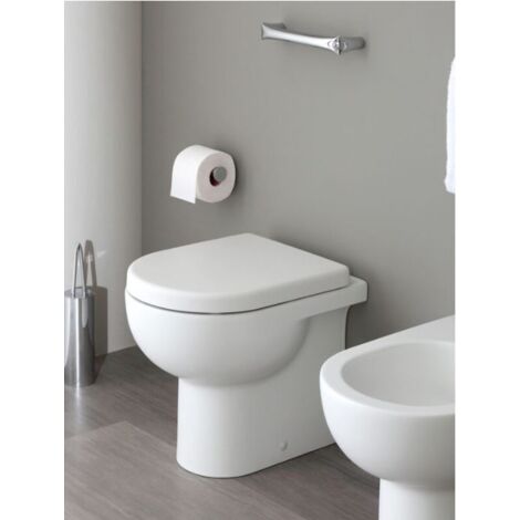 Water Quick filomuro senza brida cm. 51x36 bianco lucido di
