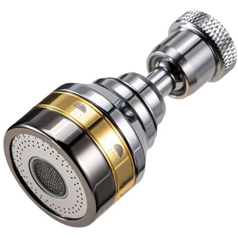 Water Saver for Faucet, Breeze Jet Faucet, Faucet Extender with Three Modes, Faucet Nozzle, Water Saving, Splash Proof, for Kitchen and Bathroom