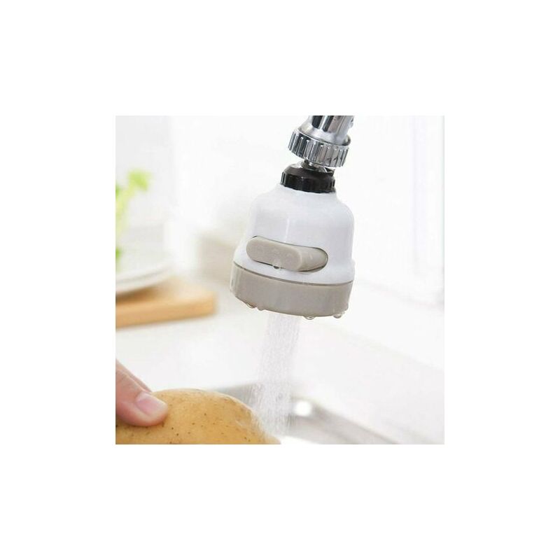 Water Saving Filter Nozzle, 360 Degree Movable Kitchen Faucet Head, 3 Mode Adjustable Shower Head Filter Sprayer for Kitchen Bathroom