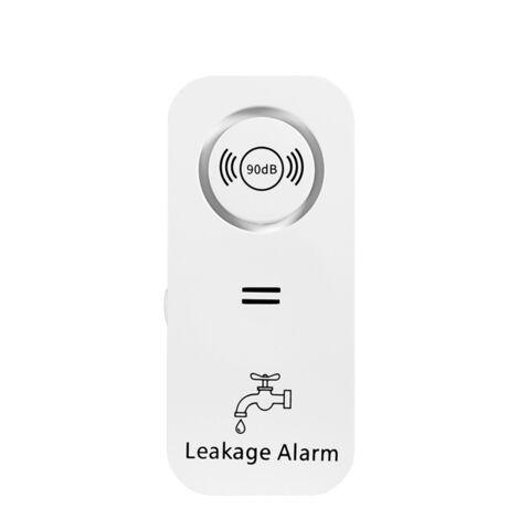 Water Sensor 90dB Alarm Leak Detector Alert Monitoring of Leaks and Drip for Kitchen Bathroom Basemen