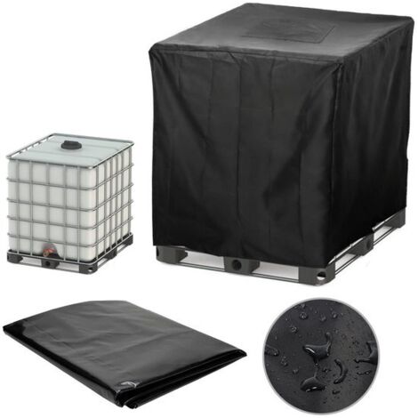 Water Tank Cover - Sunshade and Waterproof Protective Cover - Suitable for 1000L Water Tanks - Factory Water Tank Cover - Suitable for storing factory water tanks, outdoor agricultural water tanks, an