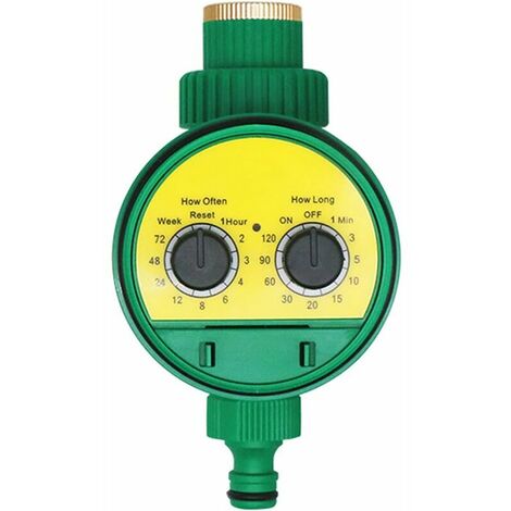 Water Timer, Automatic Garden Watering, Waterproof LED Display Watering Controller for Plants, Lawn, Garden, Vegetable Planting