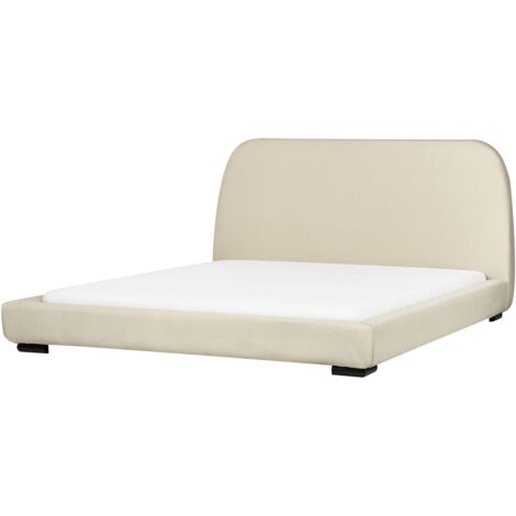 Waterbed Fabric ROISEL 160 x 200 cm (EU King Size) Light Beige