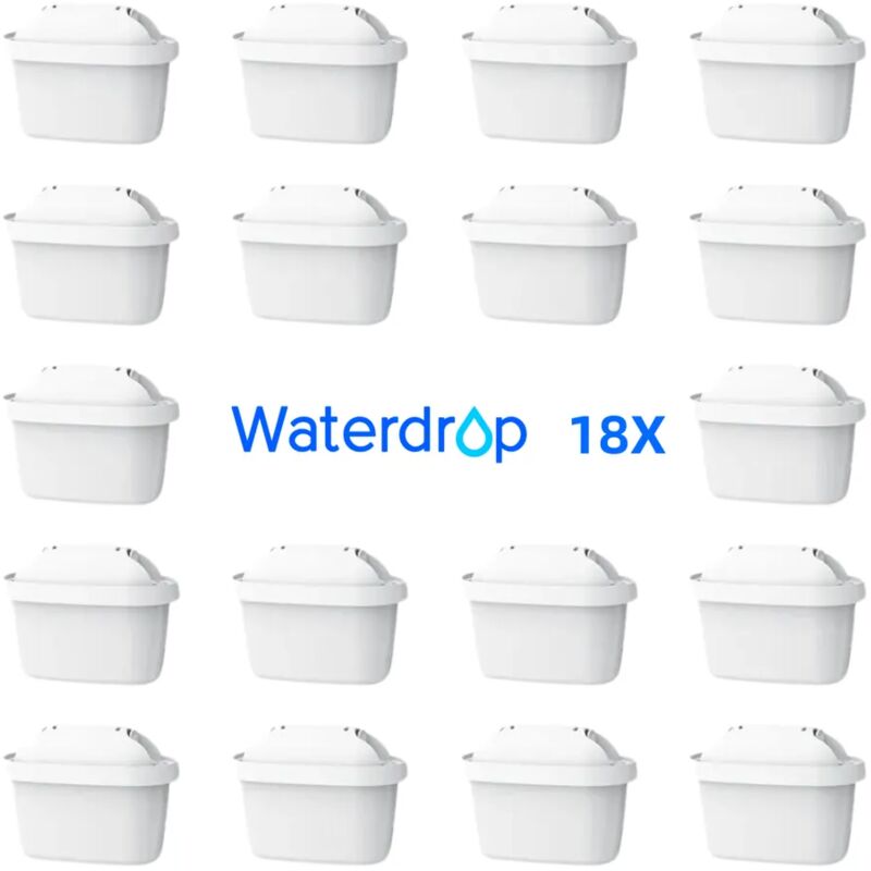 Cartouche Filtrante, Remplacement pour Brita Maxtra+, Style, Merella Cool, Mavea Elemaris xl, Dafi Unimax Brita Fun, tüv süd, nsf Certifiée(18)