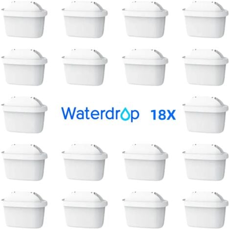 Waterdrop Cartouche Filtrante, Remplacement pour Brita Maxtra+, Style, Merella Cool, Mavea Elemaris XL, Dafi Unimax Brita Fun, TÜV SÜD, NSF Certifiée(18)