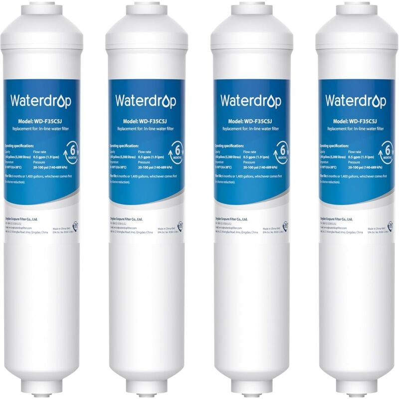 DA29-10105J Filtre pour Réfrigérateur, Remplacement pour Samsung® DA29-10105J hafex/exp, DA99-02131B, Samsung® Side by Side, haier® lg® Filtre à Eau