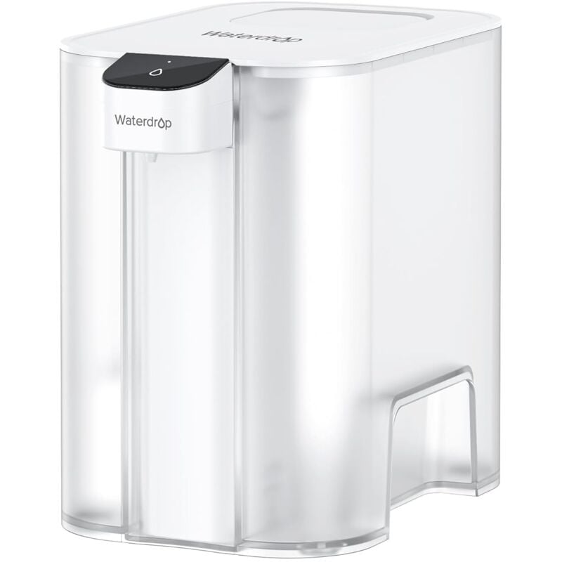 Carafe Filtrante Électrique Instantanée Avec Filtre de 3 Mois, Système de Filtration d'eau de Comptoir de 6 l, Réduit le Chlore, le Plomb, le