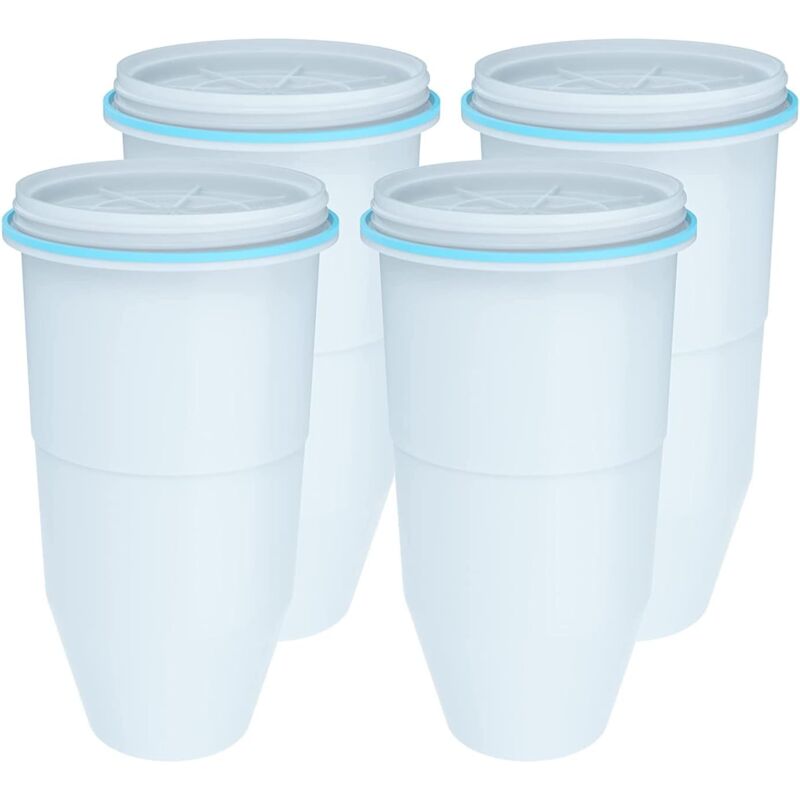 Filtres à Eau de Remplacement, Remplaçant pour les Filtres ZR-017, ZR-001 Carafes, Certifiés nsf/ansi 53, Réduisant le tds, pfoa/pfos, Chlore, le