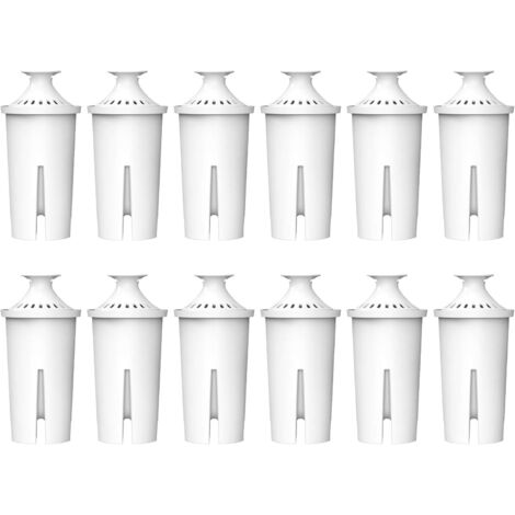 Waterdrop TÜV SÜD, NSF Certifiée Cartouche Filtrante, Remplacement pour Brita® Classic OB03, Mavea® 107007, 35557, PearlCo®, Aqua Optima® RUF916 Cruche à eau (12)