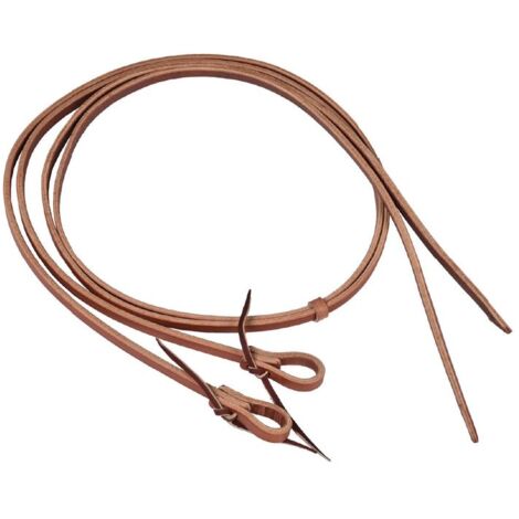 Waterloop oiled reins 3/4" 1.9cm: taglia unica, natural