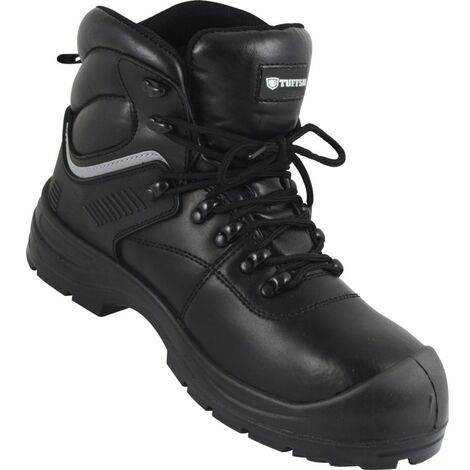 Tuffsafe Waterproof Boot Black S3SRC Size 4