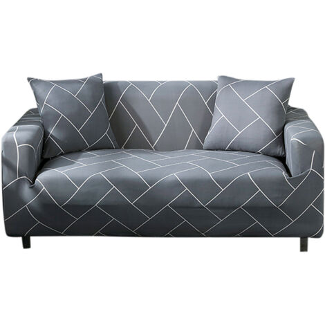 Waterproof Elastic Dustproof Slipcover Sofa Cover Cushion Protector (For Loveseat)