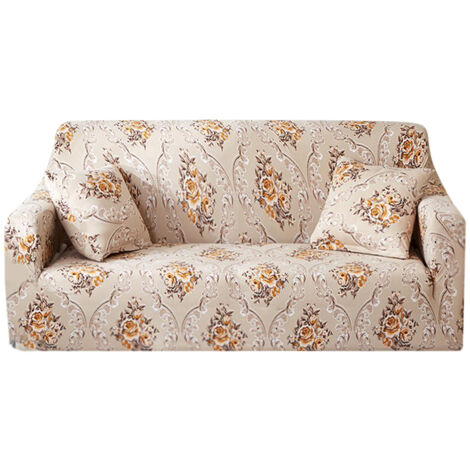 Waterproof Elastic Dustproof Slipcover Sofa Cover Cushion Protector (For Loveseat)