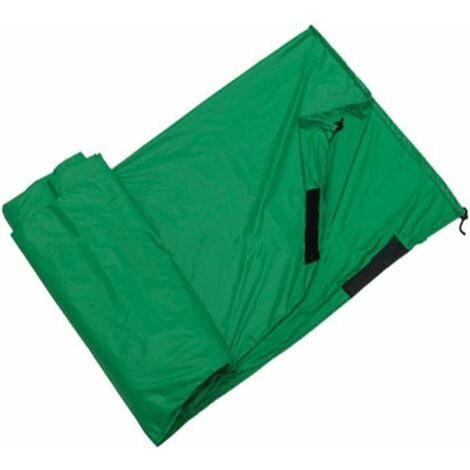 SWEEVT Waterproof garden pool cover, roll up outdoor pool cover, sunlight proof (colour: green, size: 730x76cm).