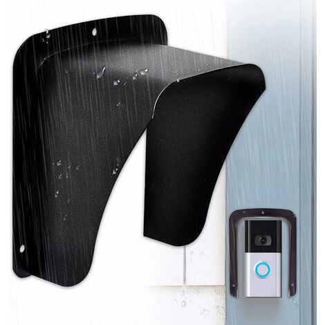 Waterproof Metal Cover for Video Camera, Doorbell, Door Lock, Access Doors Knob, Protects Device From Sunshine And Raindrops, Suitable For All Types