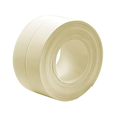 Waterproof Mildew Proof Tape Self Adhesive Caulk Tape Sealing Strip Tub Sealing Tape Bathroom Wall Corner Caulking Sealing Tape Basin Edge Toilet Tape-