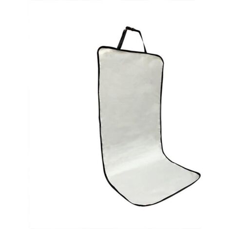 Waterproof Oxford fabric car seat cover for dogs and cats, driver seat cushion in Gray color (Car Mat / Pet Transport Mat)