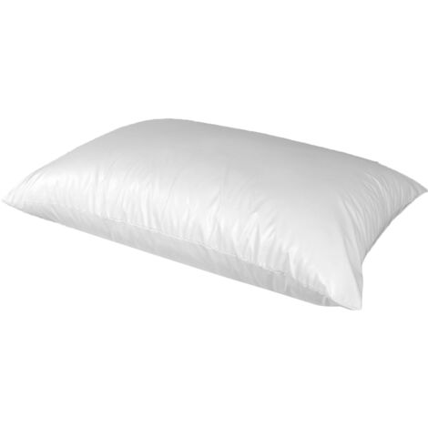 Waterproof Pillow Protector Polyester Fiber White Comfortable 16.9x28.7in Pillow Covers for Sleeping