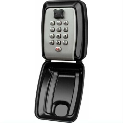 Waterproof Secure Key Box Wall Mounted Key Box Outdoor Secure Key Box Wall Mounted Secure Key Box - Share access to your keys in complete si MUMU