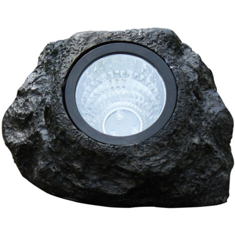 Waterproof Solar Powered LED Lawn Light Outdoor Simulation Stone Lamp