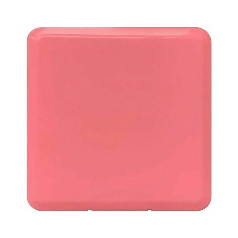 Hoopzi - Waterproof Storage Box for Dust Masks Disposable Facial Cover Organizer Box (Pink)