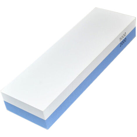 Waterstone 2000/5000 Whetstone with Non-Slip Silicone Base Dual Grit Knife Sharpener