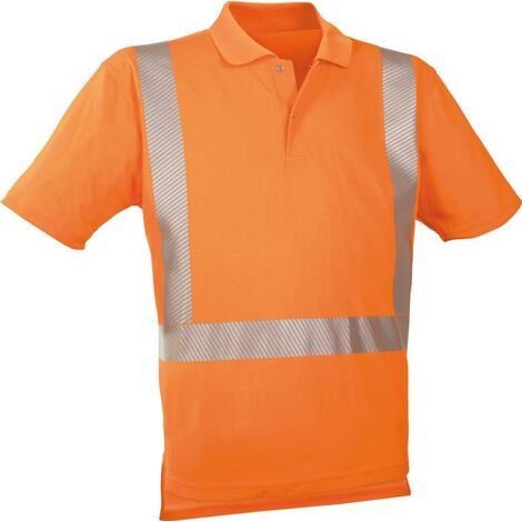 Watex Warnpoloshirt Gr. S leuchtorange