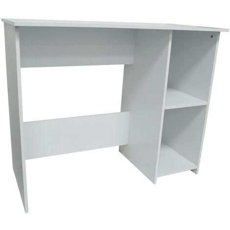 main image of "WATSONS - Compact Desk / Computer Workstation - White"
